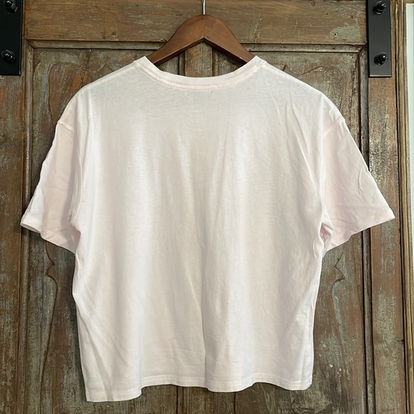 Light Pink Wild Fable Cropped T-shirt Size S - Picture 2 of 8